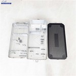 Cutie de sterilizare a carcasei de sterilizare a endoscopului pentru instrumentele coloanei vertebrale de ortopedie medicală cu material din oțel inoxidabil